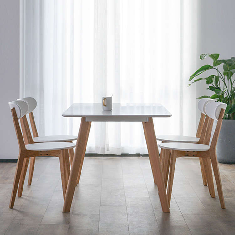 實木設計餐桌椅組(一桌四椅)餐桌/餐椅【obis】